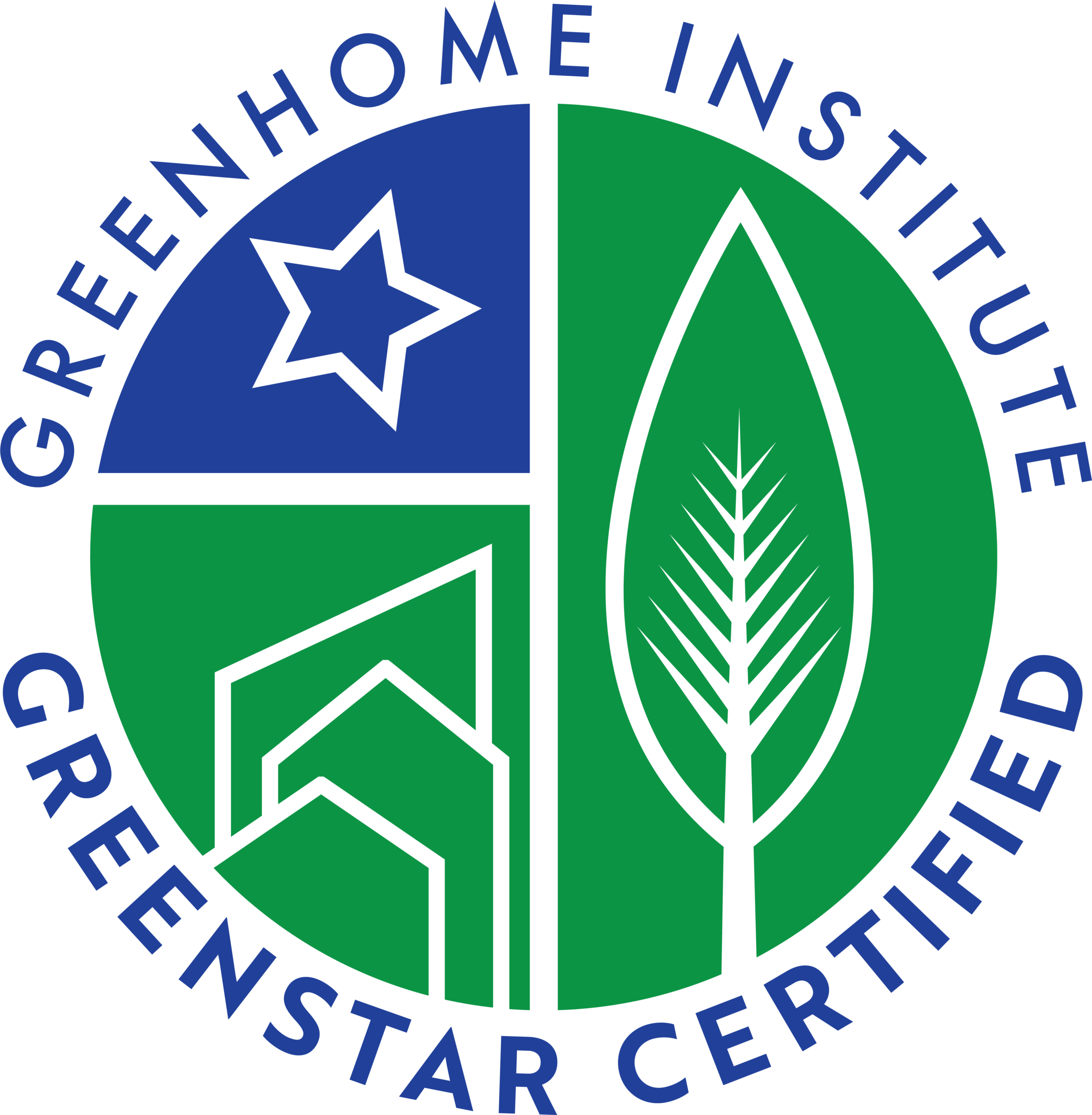 GreenHome Institute GreenStar Certified seal